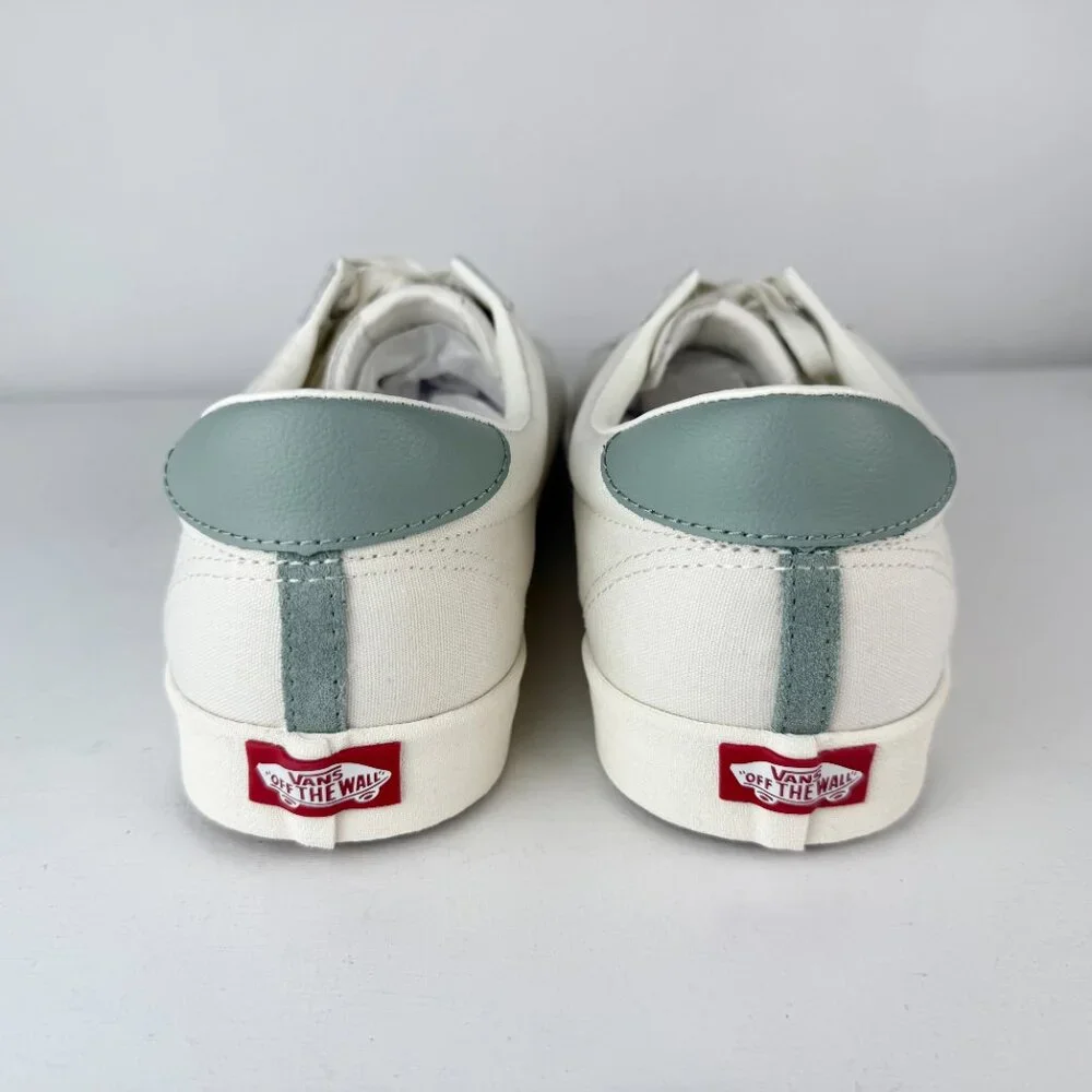Men's 13 - VANS Tri-Tone Sport Low Skate Green /Beige Suede/Canvas Sneakers